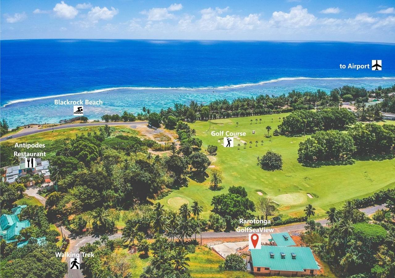 Rarotonga Golfseaview Villa Dış mekan fotoğraf